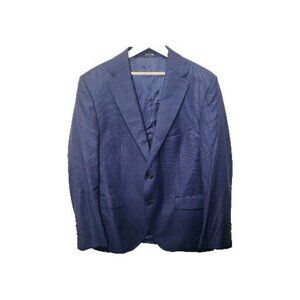 Vitale Barberis Canonico Super 110 Perennial Navy Bowie Jacket 44R